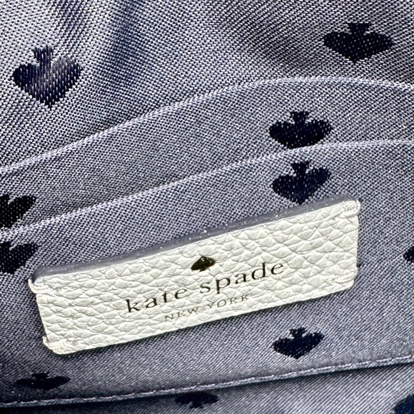 LIKE NEW Kate Spade Leila Mini Flap Crossbody - Avalon Mist - Picture 10 of 14